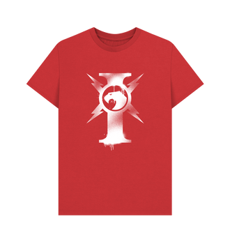 Red Adeptus Custodes Graffiti Insignia T Shirt