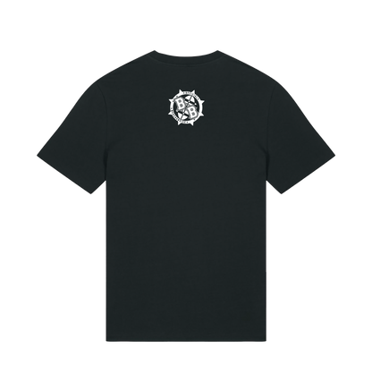 Black Printed T-shirt Back