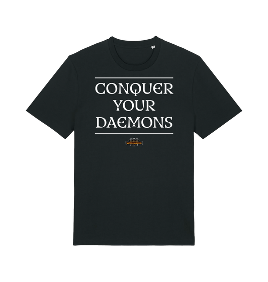 Black Printed T-shirt Front
