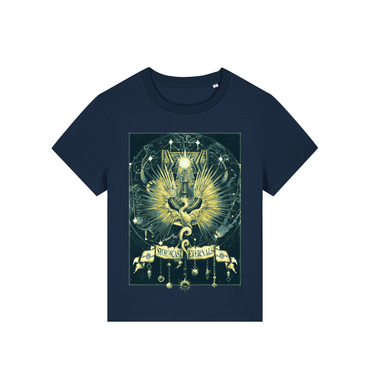 French Navy Printed T-shirt Front