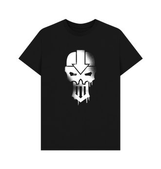 Black Iron Warriors Graffiti Insignia T Shirt