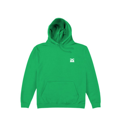 Kelly Green Printed Hoody Front