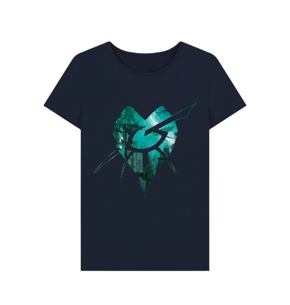 Navy Blue Drukhari Dark City Fitted T Shirt