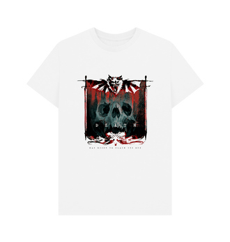 White Skull White T Shirt