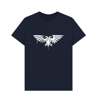 Navy Blue Aquila Graffiti Insignia T Shirt