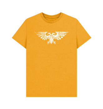 Mustard Aquila Battleworn Insignia T Shirt