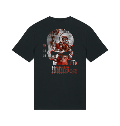 Black Printed T-shirt Back
