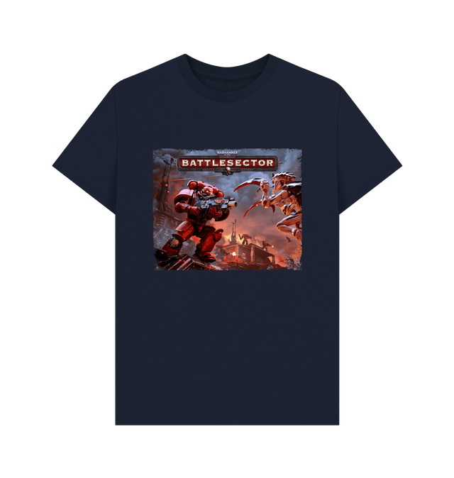 Navy Blue Warhammer 40,000: Battlesector T Shirt