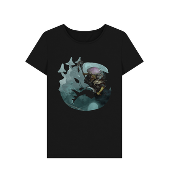 Black Gloomspite Gitz Snazzgar Stinkmullett Fitted T Shirt