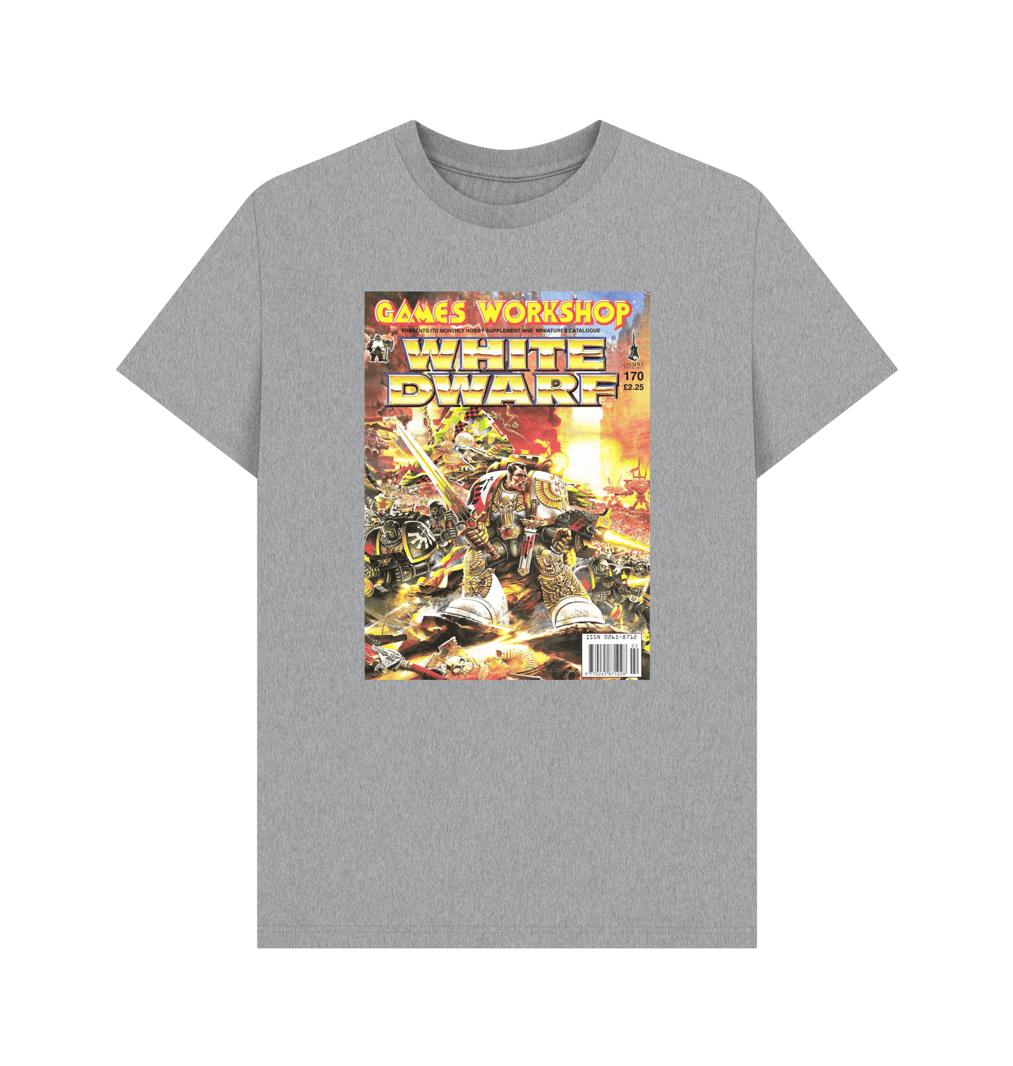 Athletic Grey White Dwarf Issue 170 T Shirt