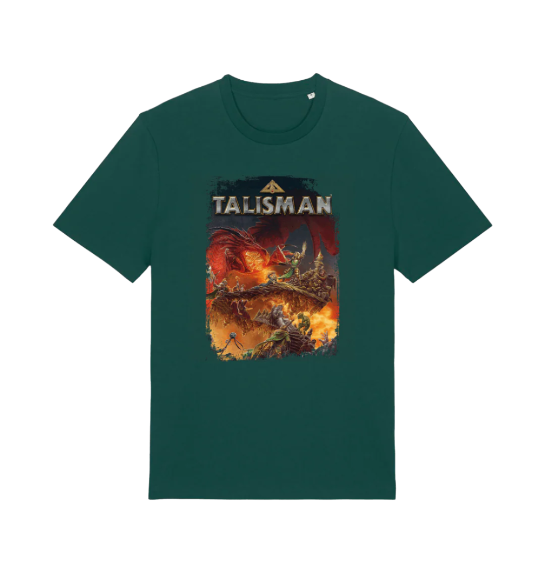 Glazed Green Printed T-shirt