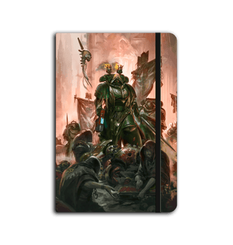 Black Dark Angels Art Notebook