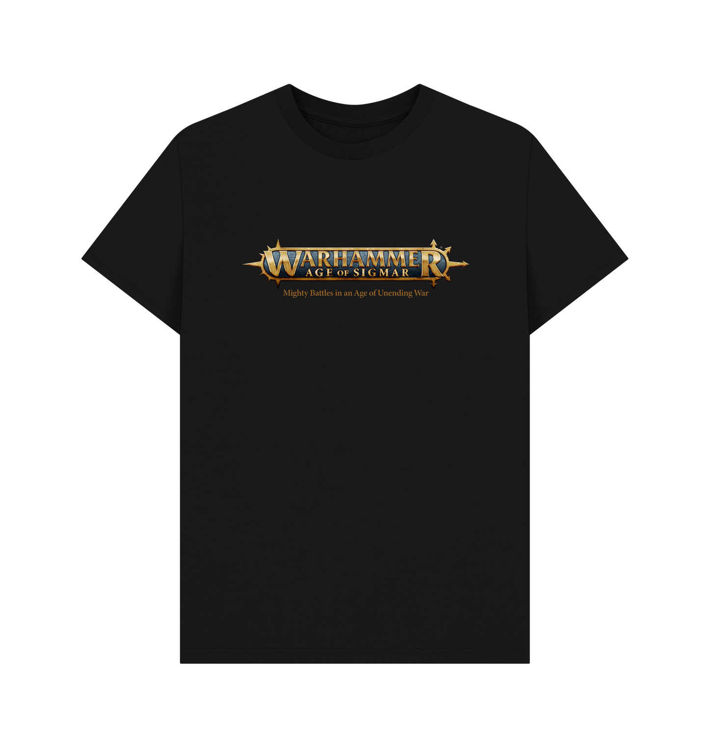 Black Premium Warhammer Age of Sigmar Logo T Shirt