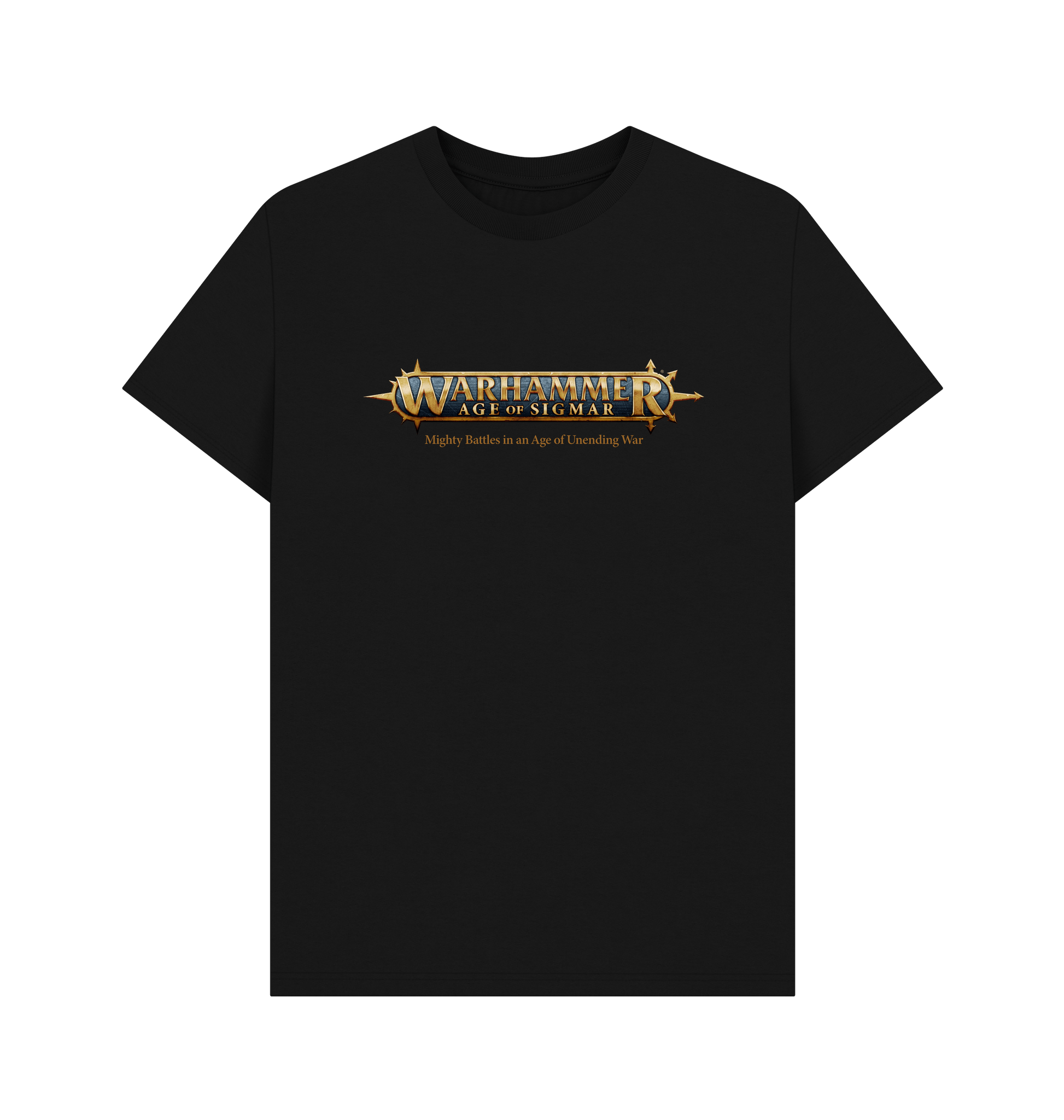 Black Premium Warhammer Age of Sigmar Logo T Shirt