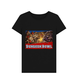 Black Dungeon Bowl Fitted T Shirt