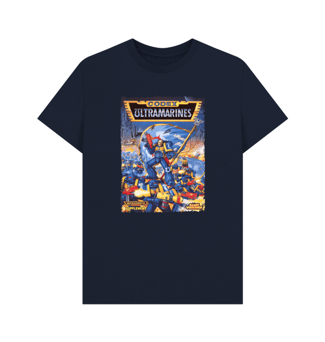 Navy Blue Warhammer 40,000 2nd Edition: Codex Ultramarines T Shirt