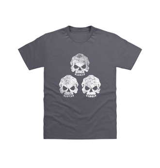 Charcoal Death Guard Battleworn Insignia T Shirt
