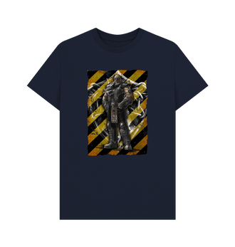 Navy Blue Necromunda Orlock Hazard T Shirt