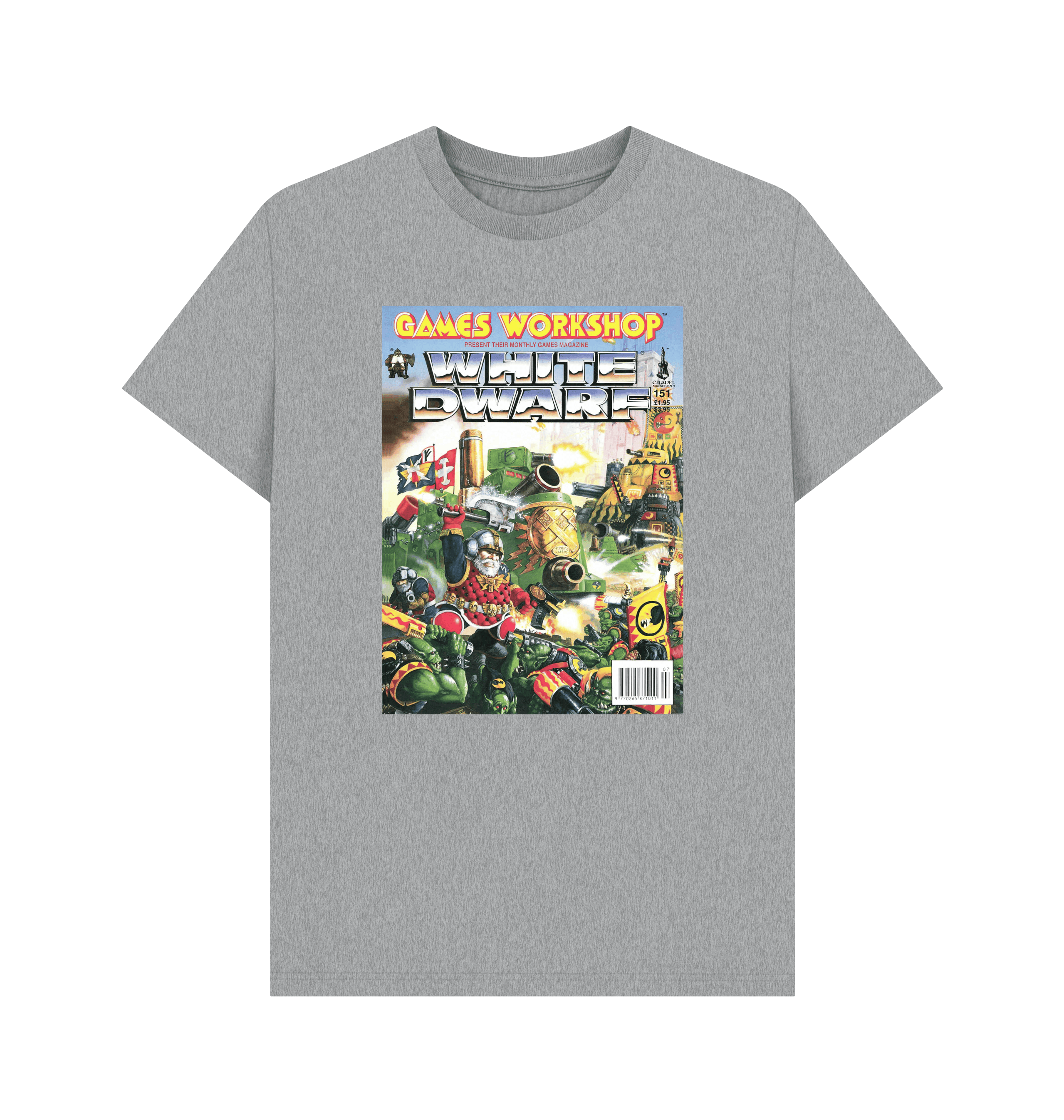 Athletic Grey White Dwarf Issue 151 T Shirt