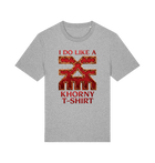 Heather Grey Printed T-shirt