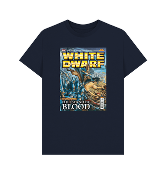 Navy Blue White Dwarf Issue 369 T Shirt