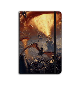 Black Warhammer The Old World Warriors of Chaos - Rise of Naggash Notebook