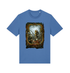 Bright Blue Printed T-shirt