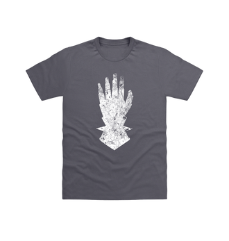 Charcoal Iron Hands Battleworn Insignia T Shirt
