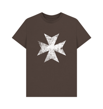 Chocolate Black Templars Battleworn Insignia T Shirt