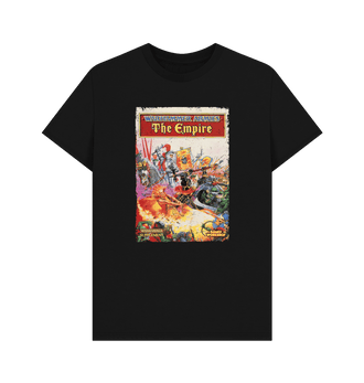 Black Warhammer Fantasy Battle 4th Edition - Warhammer Armies: The Empire T Shirt