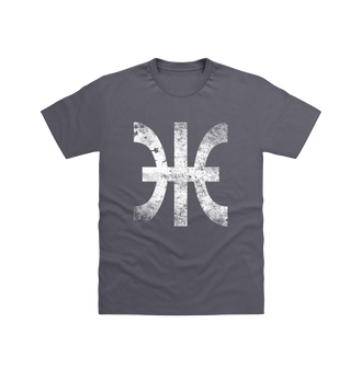 Charcoal Harlequins Battleworn Insignia T Shirt
