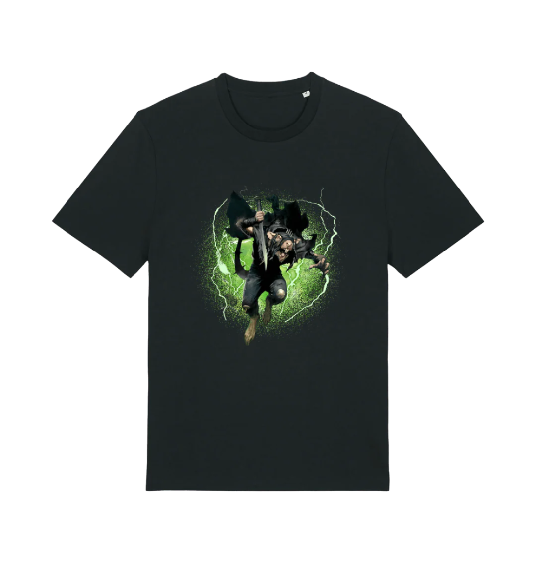 Black Printed T-shirt