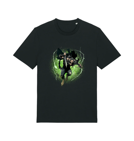 Black Printed T-shirt
