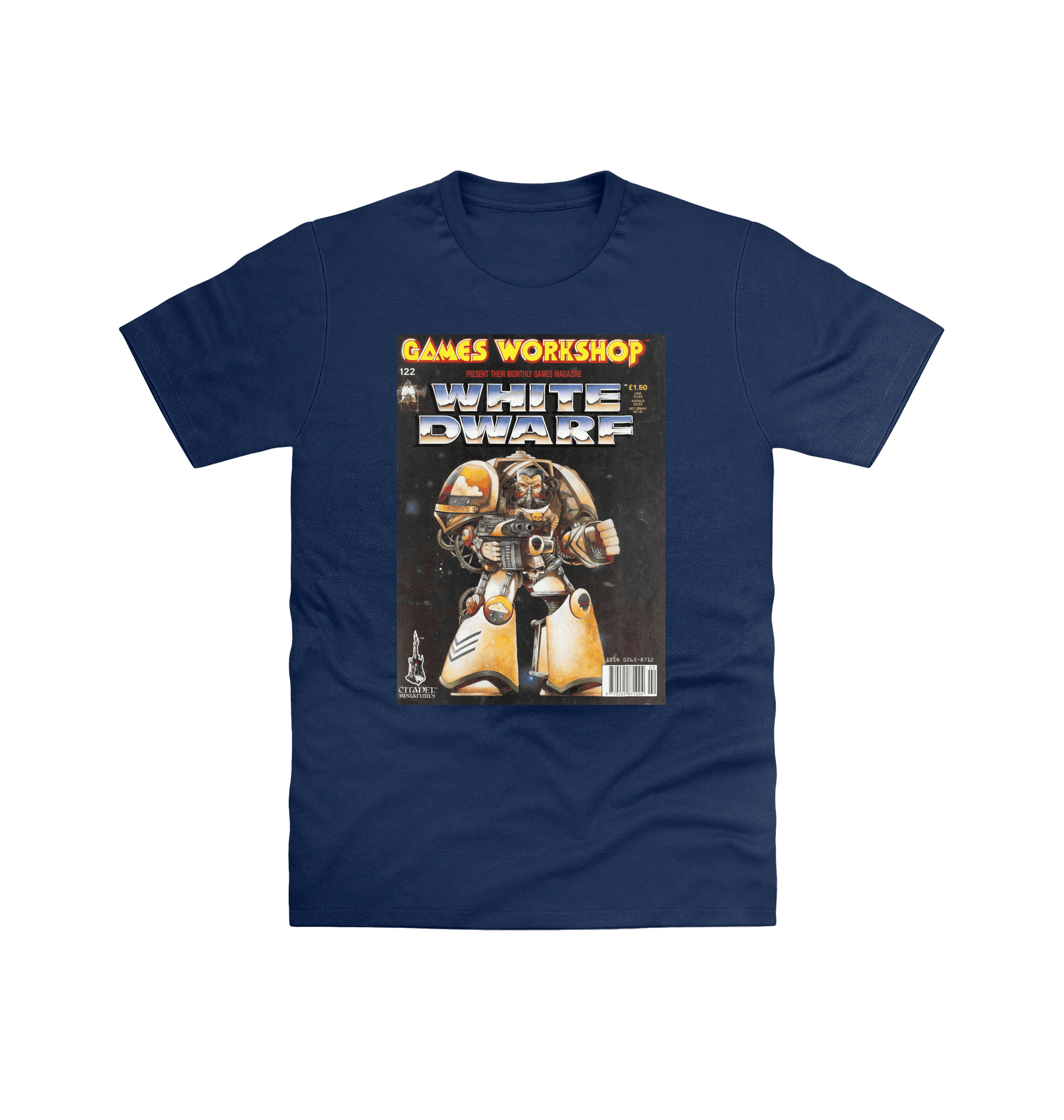 Navy Printed T-shirt
