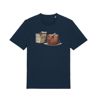 French Navy Printed T-shirt