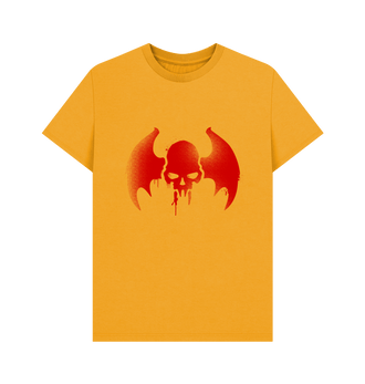 Mustard Flesh-eater Courts Graffiti Insignia T Shirt