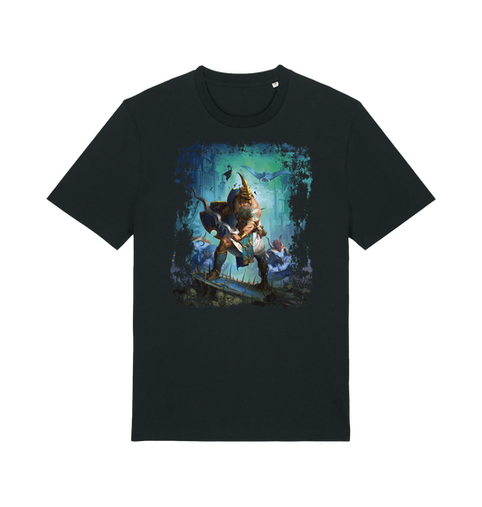 Black Printed T-shirt