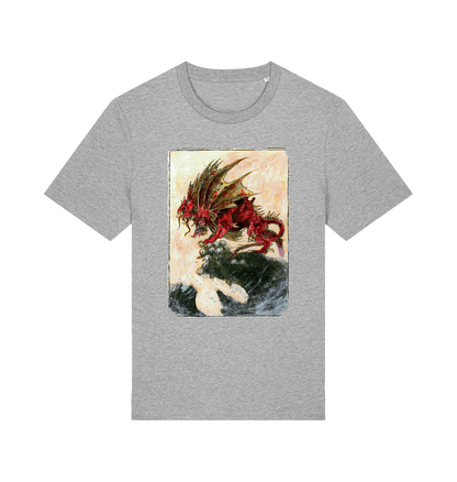 Heather Grey Printed T-shirt