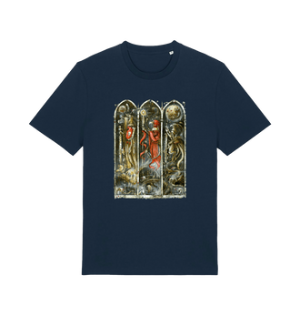 French Navy Printed T-shirt