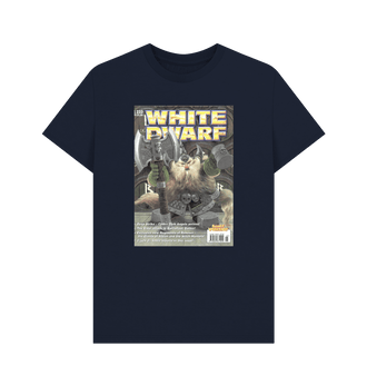 Navy Blue White Dwarf Issue 233 T Shirt