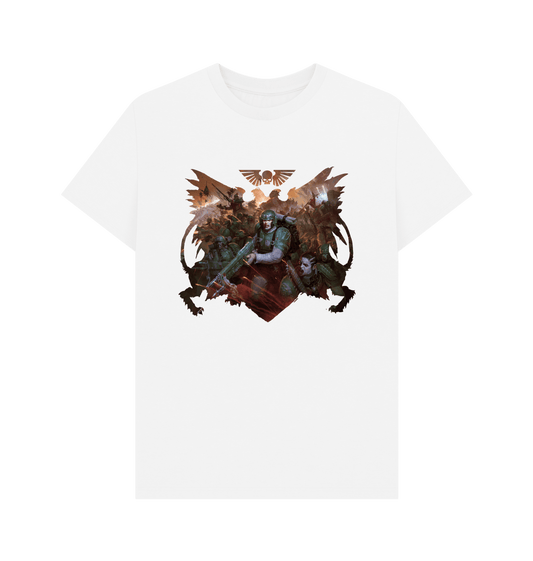 White Astra Militarum - Hammer of the Emperor White T Shirt