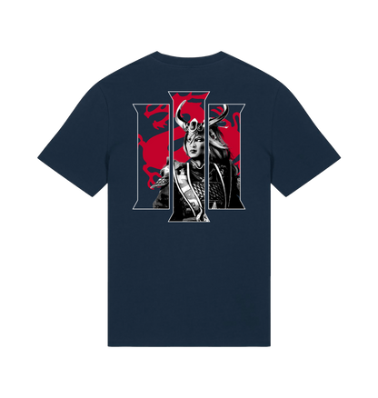 French Navy Printed T-shirt