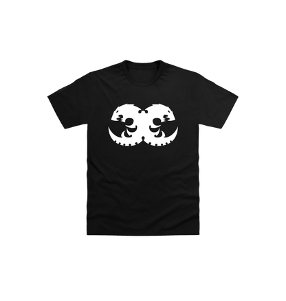 Black Printed Kids T-Shirt
