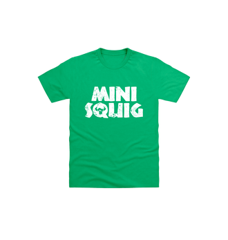 Irish Green Mini Squig Kids T Shirt