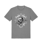 Mid Heather Grey Printed T-shirt