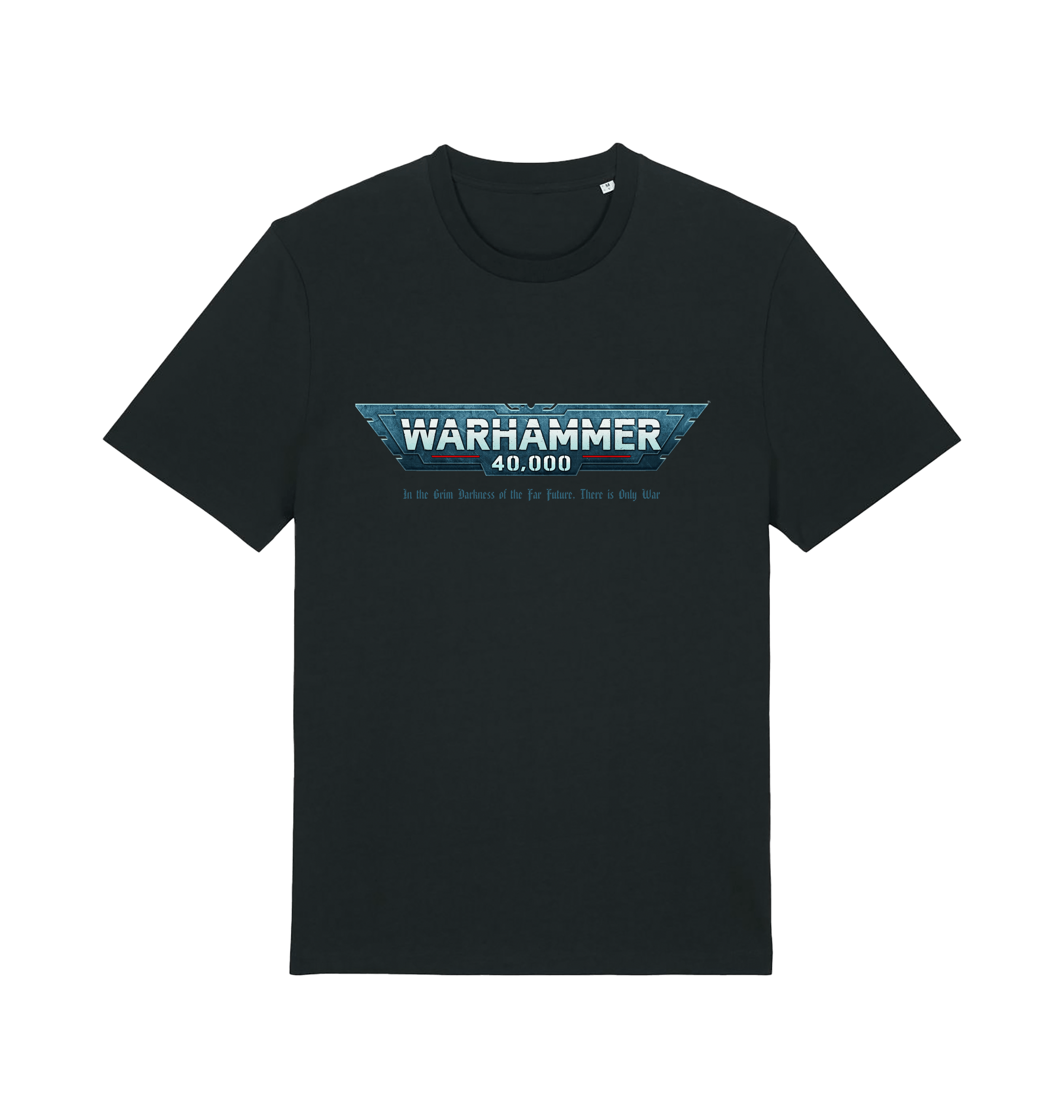 Black Printed T-shirt Front