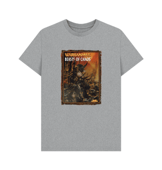 Athletic Grey Warhammer Fantasy Battle 6th Edition - Beasts of Chaos T Shirt