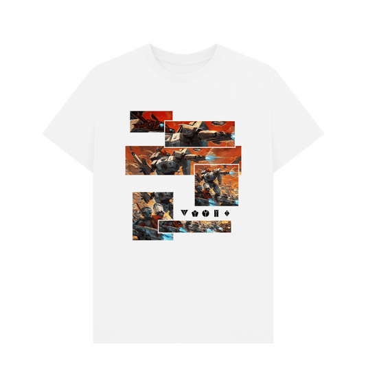 White T'au Empire Collage T Shirt