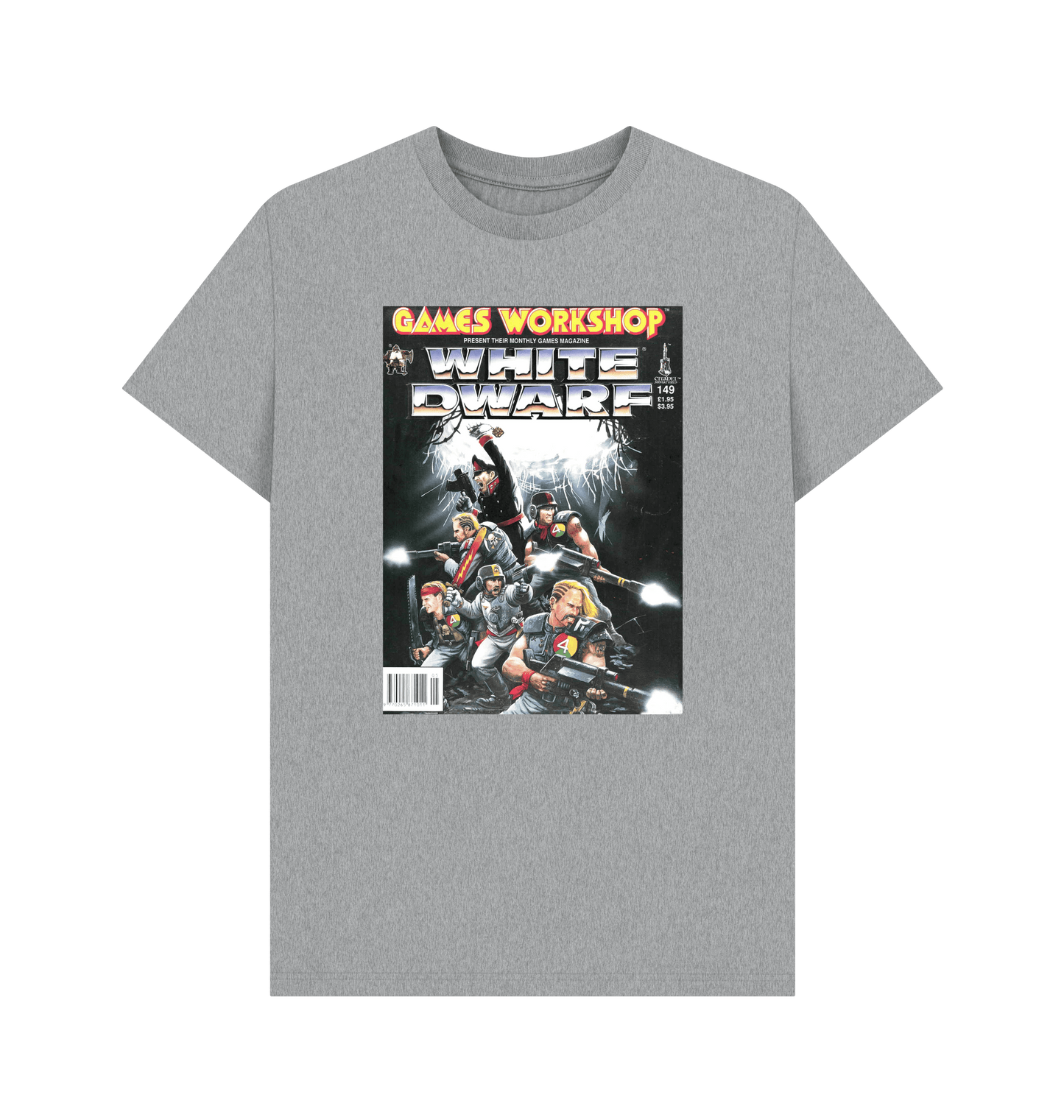 Athletic Grey White Dwarf Issue 149 T Shirt