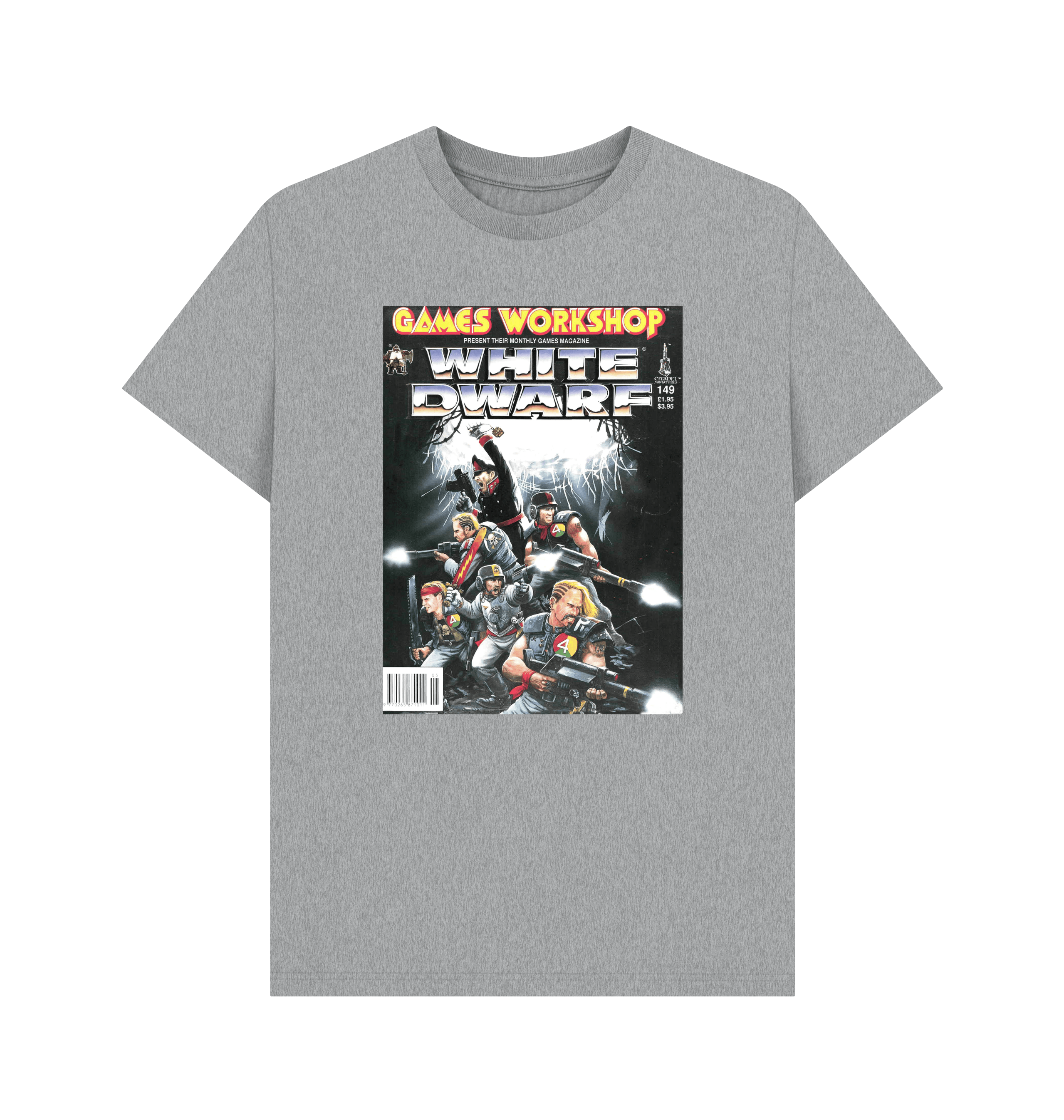 Athletic Grey White Dwarf Issue 149 T Shirt